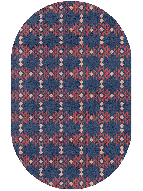 Ikat Geometric Capsule Hand Tufted Pure Wool Custom Rug by Rug Artisan