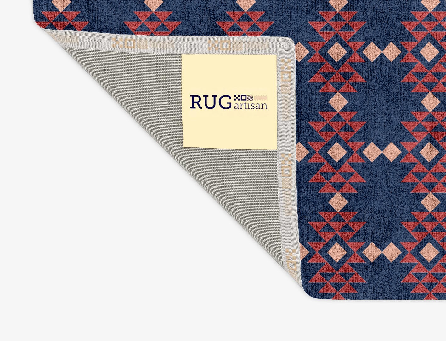 Ikat Geometric Rectangle Hand Tufted Bamboo Silk Custom Rug by Rug Artisan