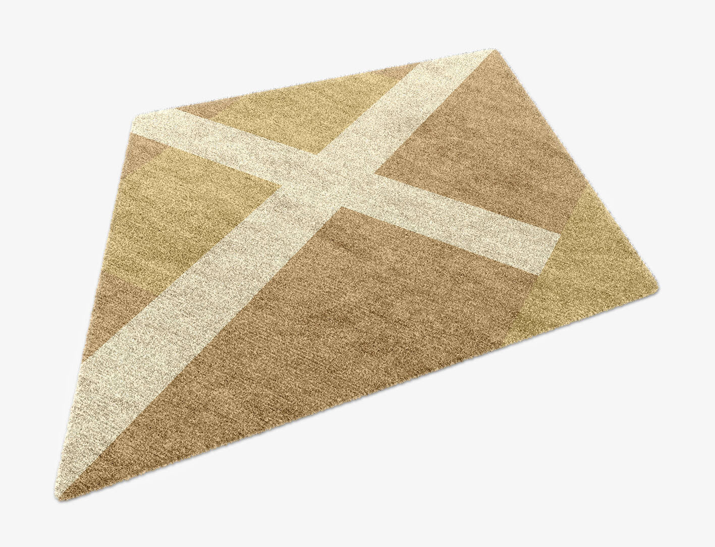 Illusion  Diamond Hand Knotted Bamboo Silk Custom Rug by Rug Artisan