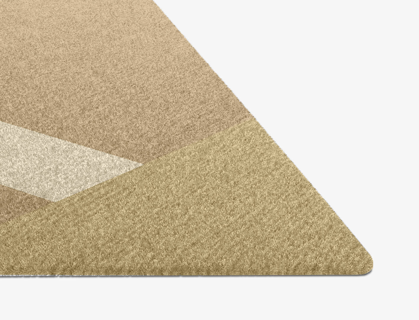 Illusion  Diamond Hand Knotted Tibetan Wool Custom Rug by Rug Artisan