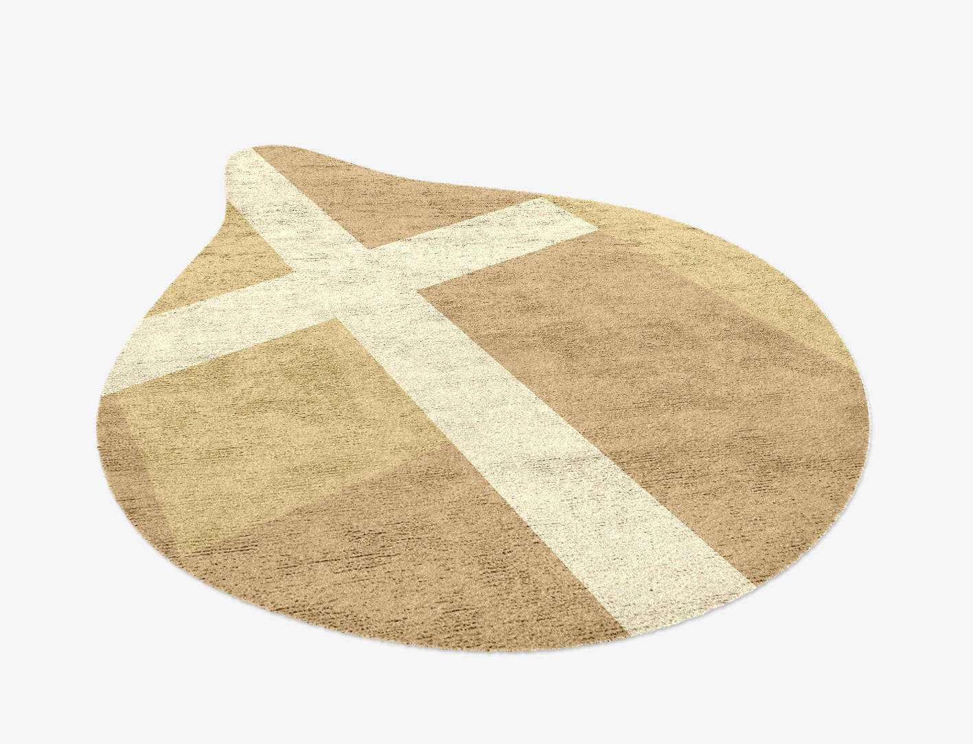 Illusion  Drop Hand Knotted Bamboo Silk Custom Rug by Rug Artisan