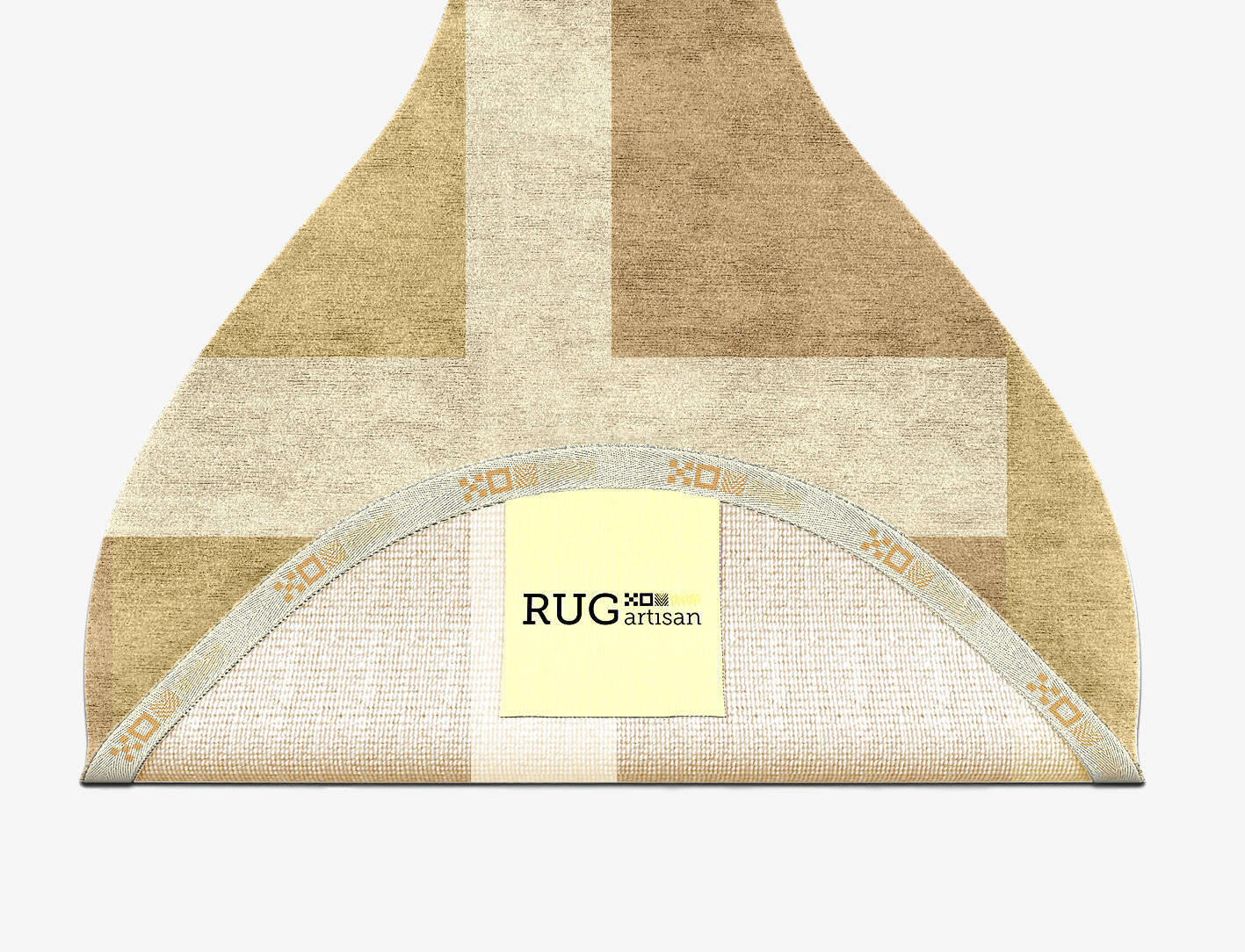 Illusion  Drop Hand Knotted Bamboo Silk Custom Rug by Rug Artisan