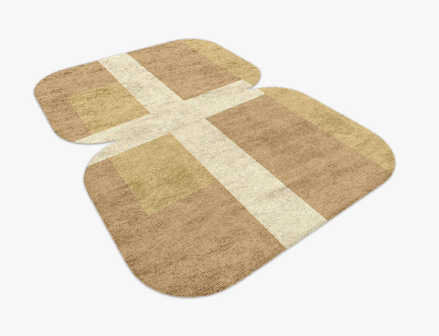 Illusion  Eight Hand Knotted Bamboo Silk Custom Rug by Rug Artisan