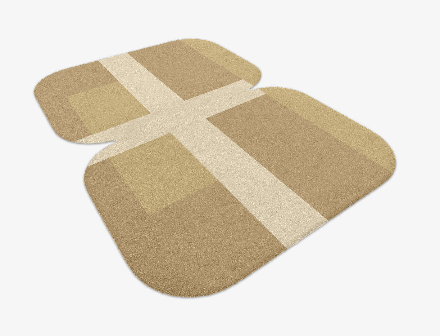 Illusion  Eight Hand Knotted Tibetan Wool Custom Rug by Rug Artisan