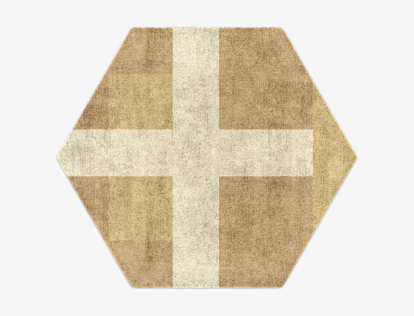 Illusion  Hexagon Hand Knotted Bamboo Silk Custom Rug by Rug Artisan