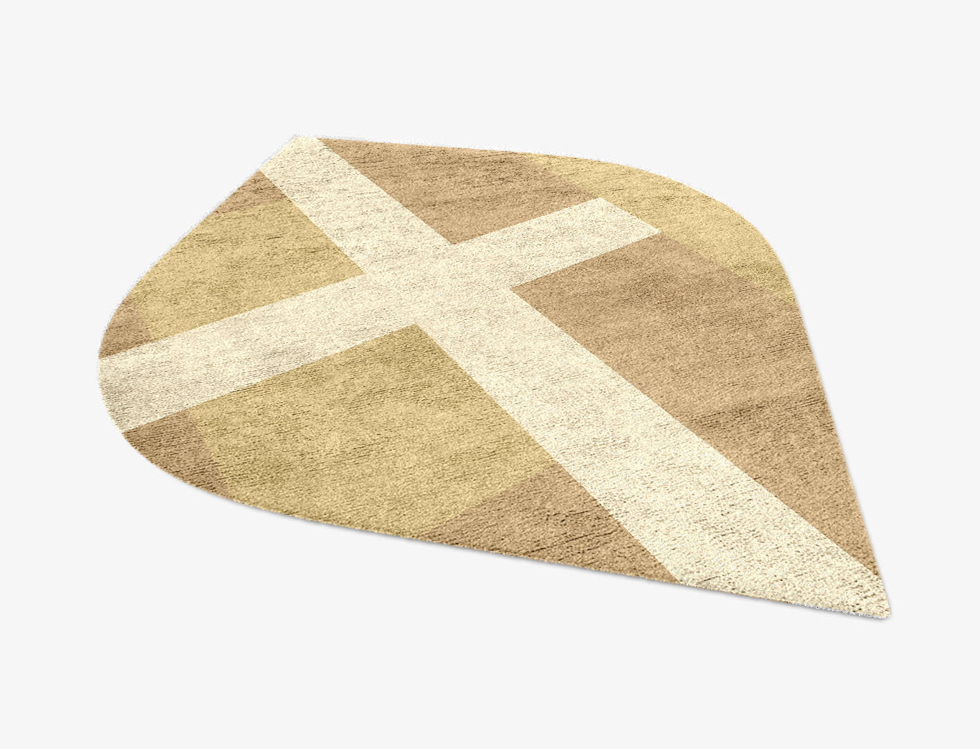 Illusion  Ogee Hand Knotted Bamboo Silk Custom Rug by Rug Artisan