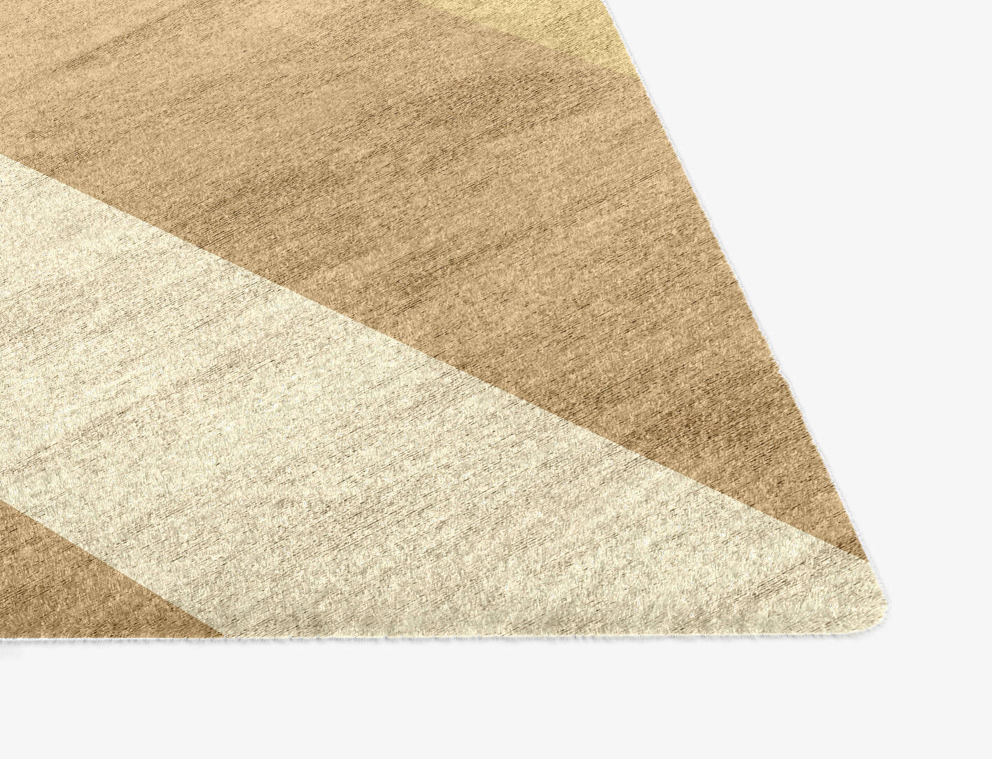 Illusion  Ogee Hand Knotted Bamboo Silk Custom Rug by Rug Artisan