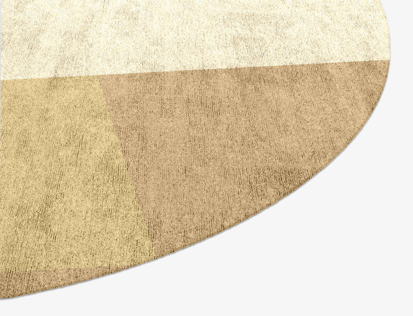 Illusion  Oval Hand Knotted Bamboo Silk Custom Rug by Rug Artisan