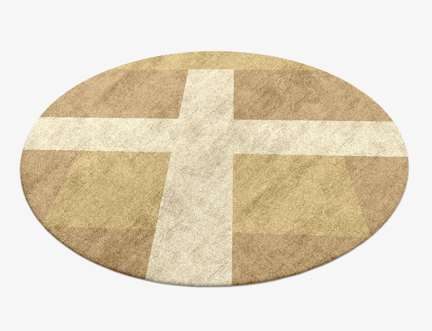 Illusion  Round Hand Knotted Bamboo Silk Custom Rug by Rug Artisan