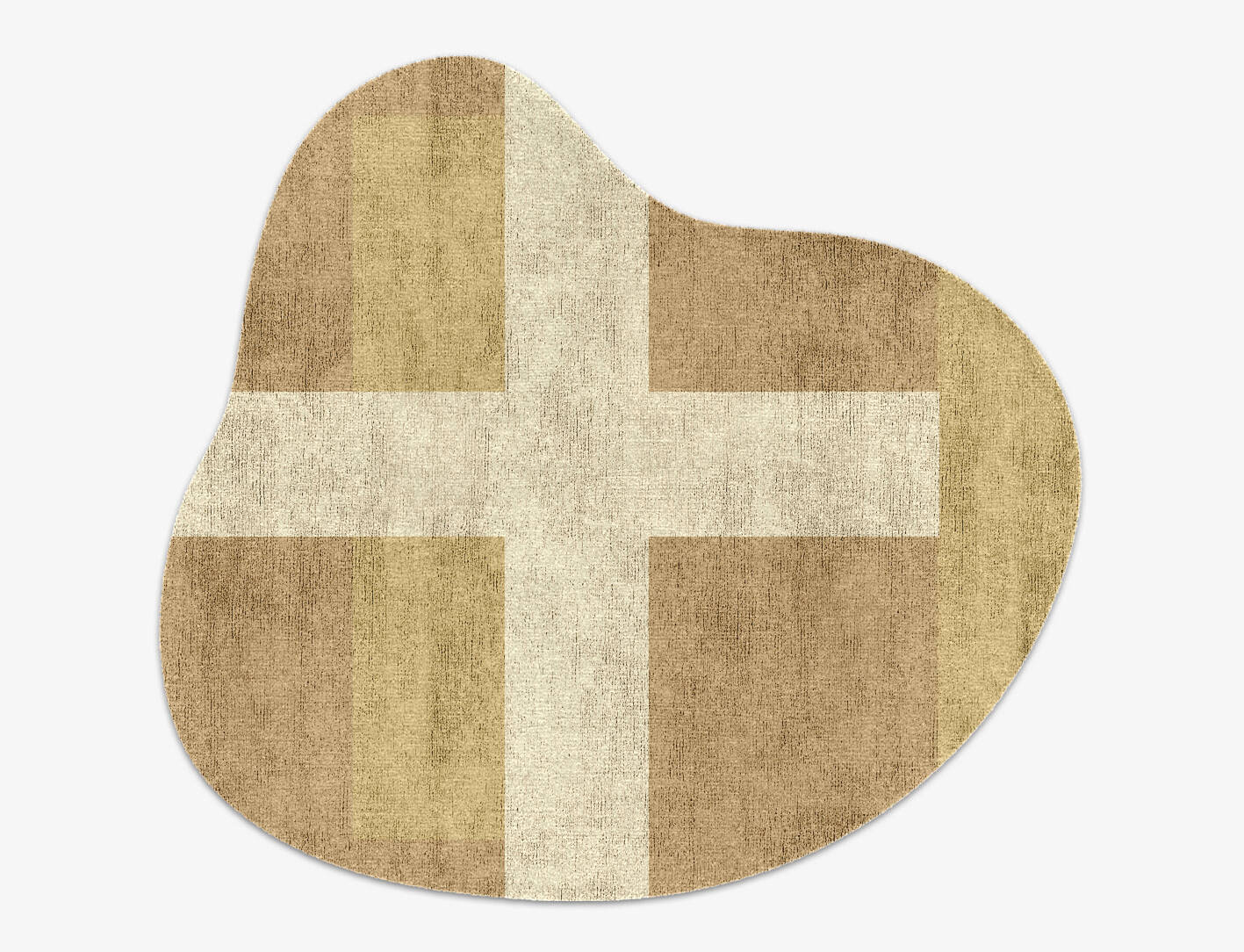 Illusion  Splash Hand Knotted Bamboo Silk Custom Rug by Rug Artisan