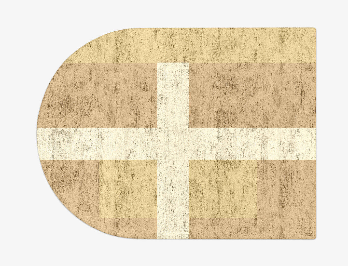 Illusion  Arch Hand Tufted Bamboo Silk Custom Rug by Rug Artisan