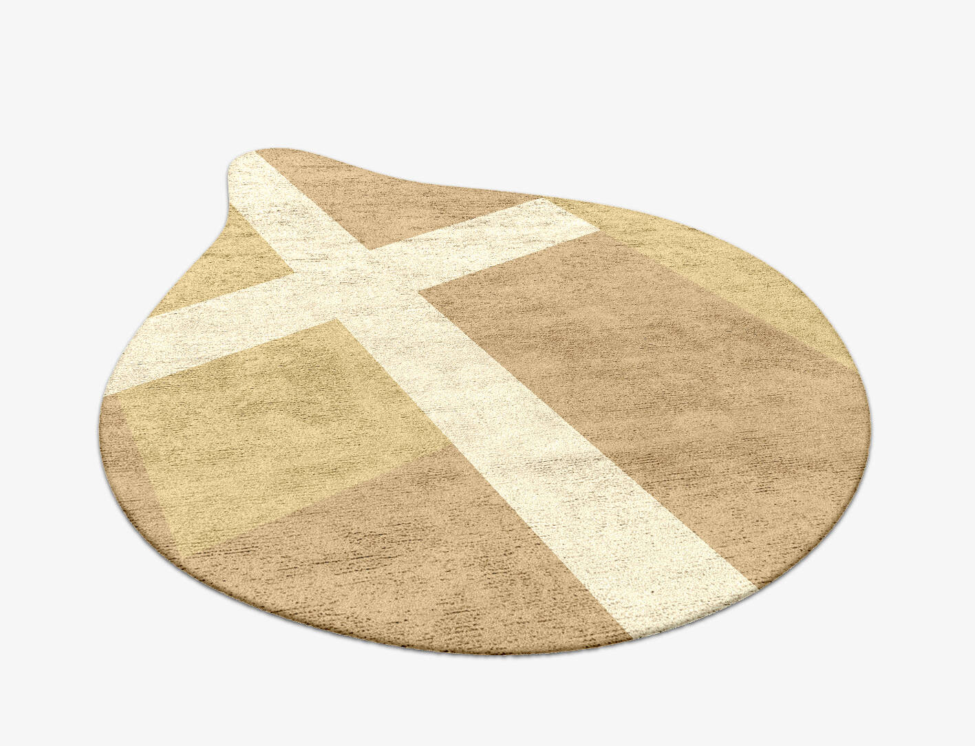 Illusion  Drop Hand Tufted Bamboo Silk Custom Rug by Rug Artisan
