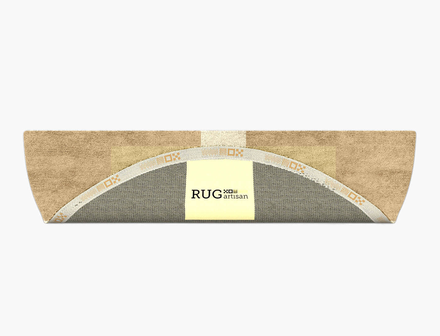 Illusion  Halfmoon Hand Tufted Bamboo Silk Custom Rug by Rug Artisan