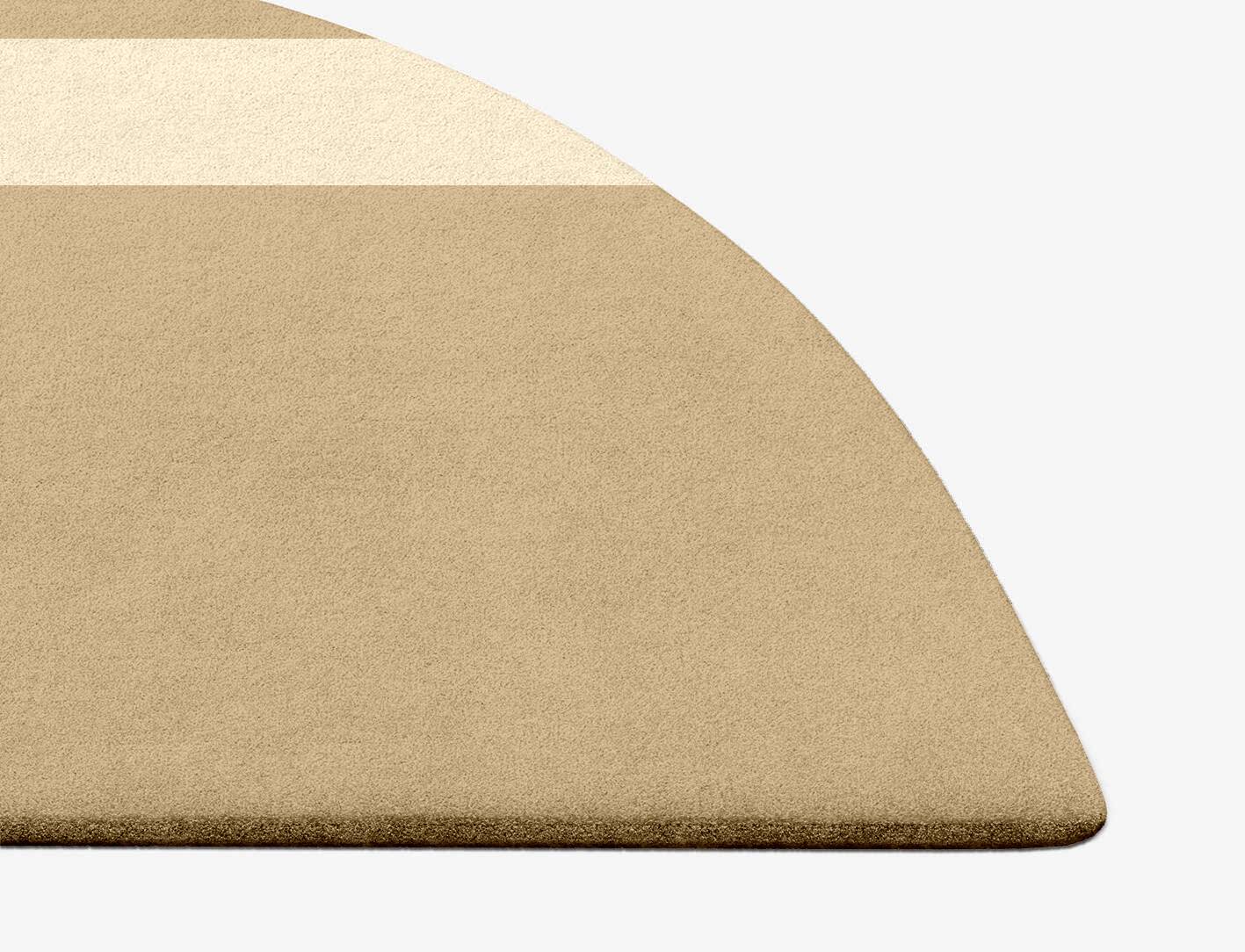 Illusion  Halfmoon Hand Tufted Pure Wool Custom Rug by Rug Artisan