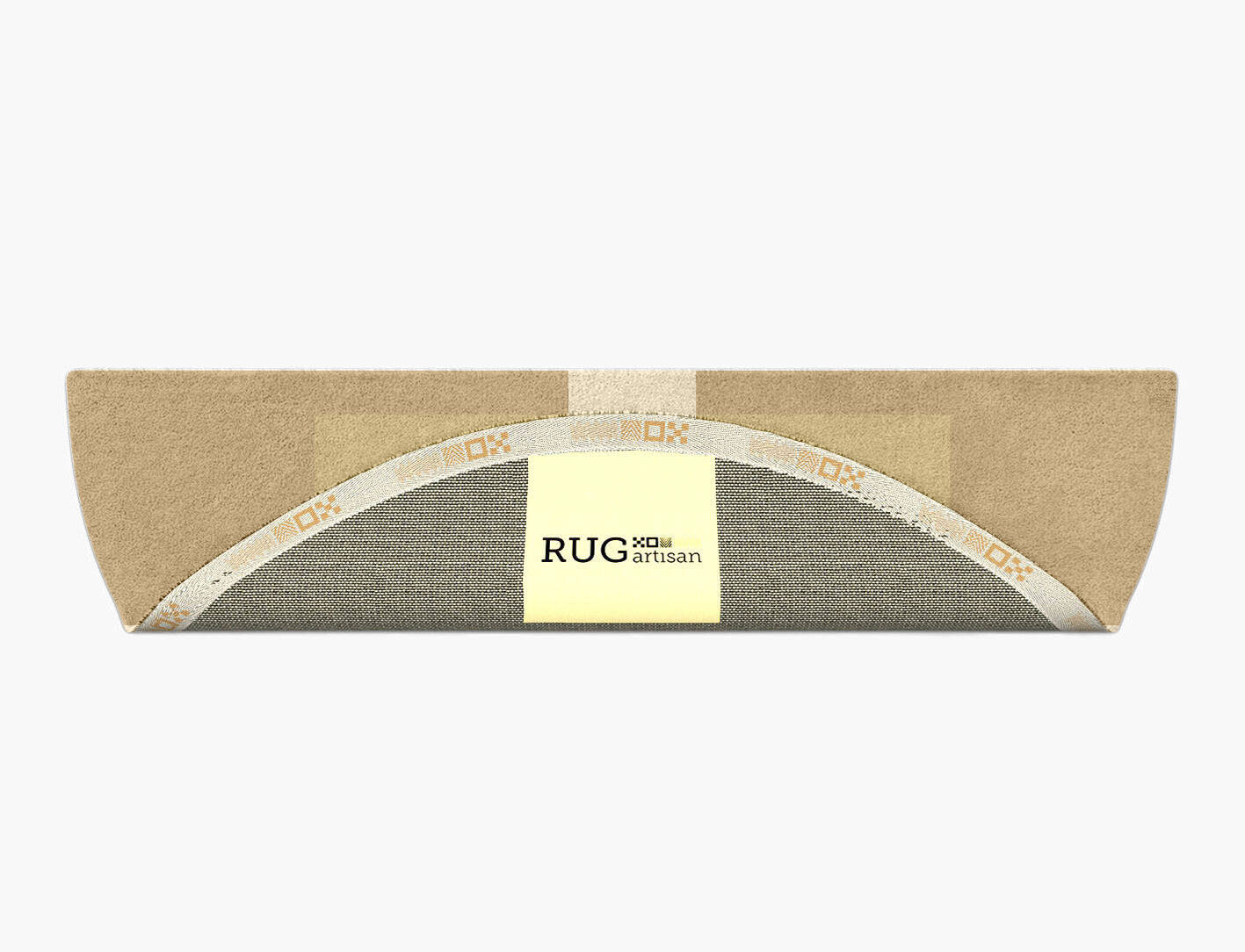 Illusion  Halfmoon Hand Tufted Pure Wool Custom Rug by Rug Artisan