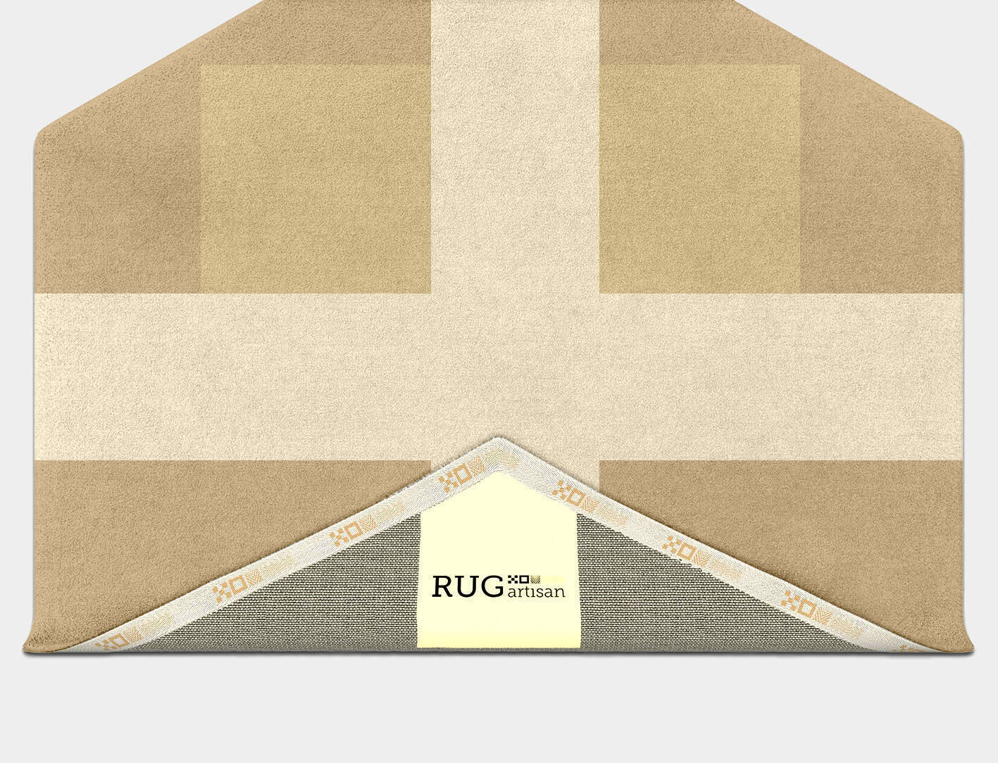 Illusion  Hexagon Hand Tufted Pure Wool Custom Rug by Rug Artisan