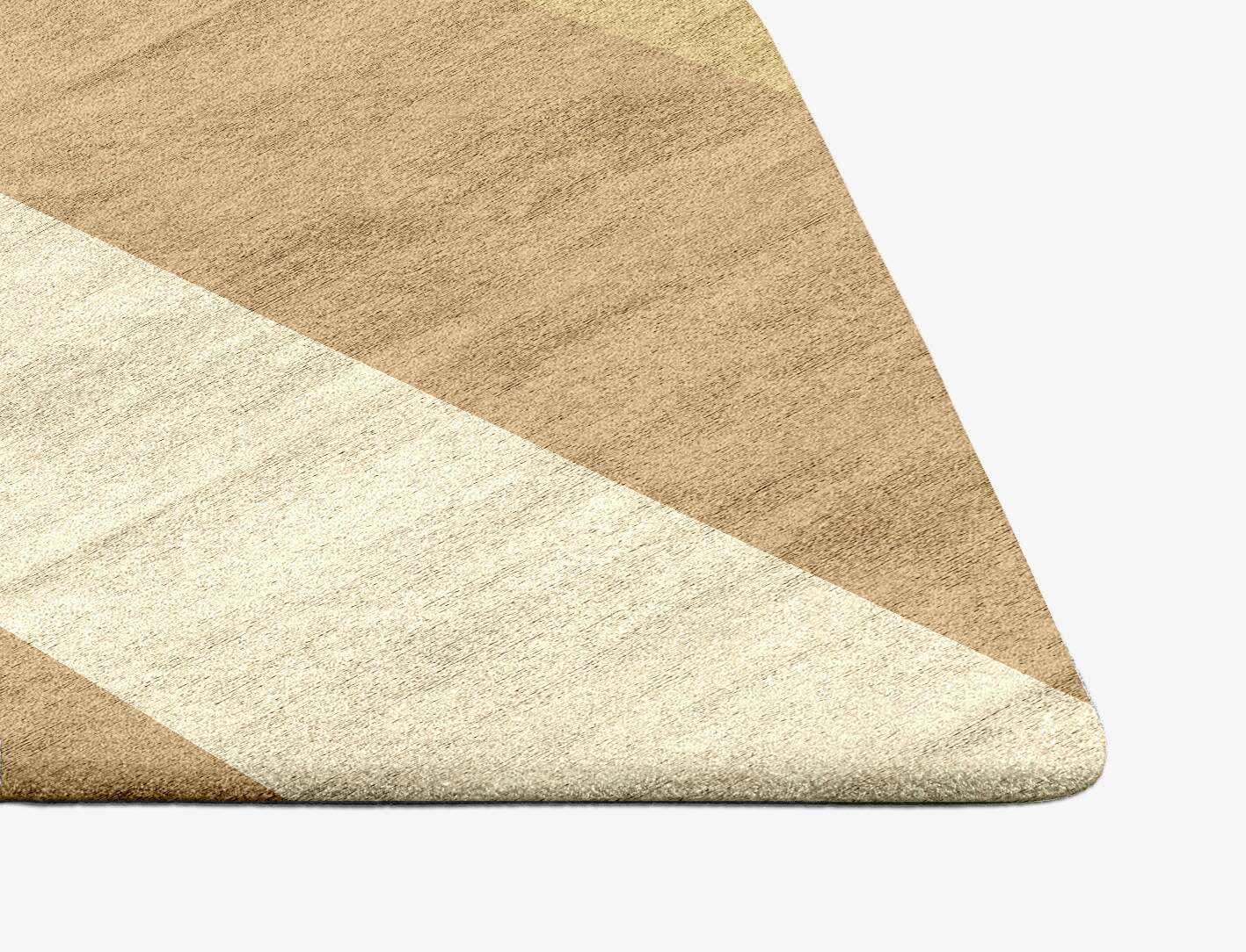 Illusion  Ogee Hand Tufted Bamboo Silk Custom Rug by Rug Artisan