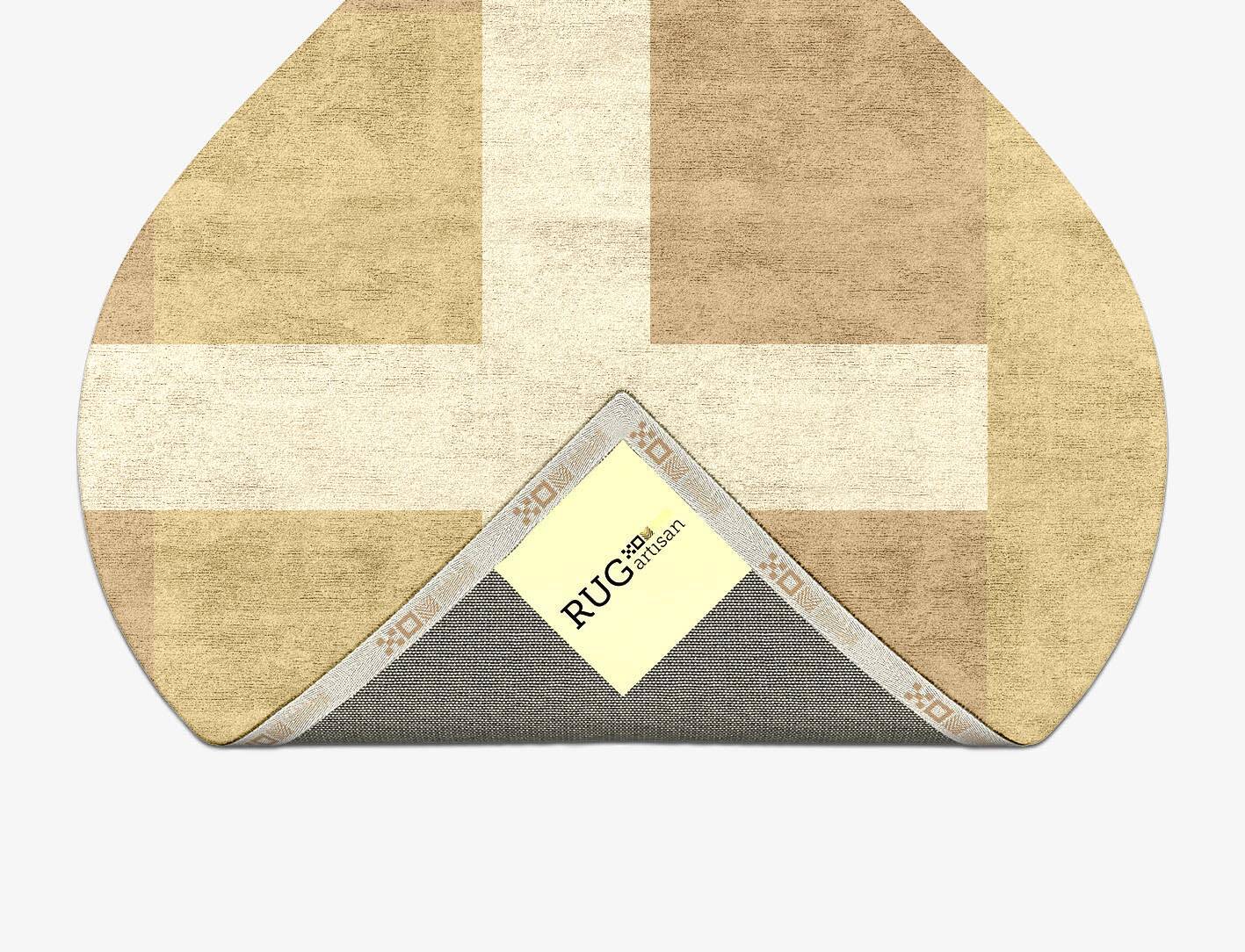 Illusion  Ogee Hand Tufted Bamboo Silk Custom Rug by Rug Artisan