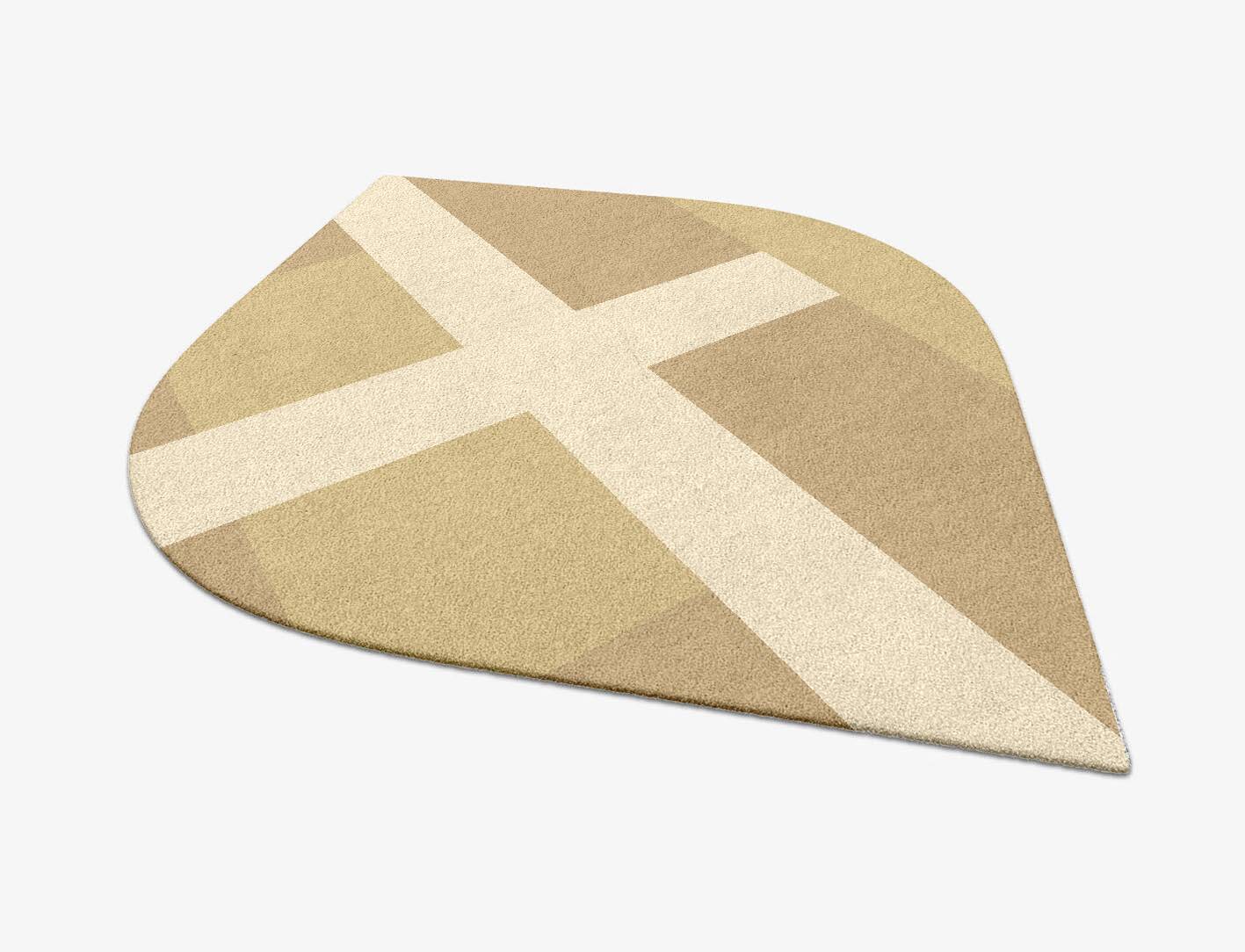 Illusion  Ogee Hand Tufted Pure Wool Custom Rug by Rug Artisan