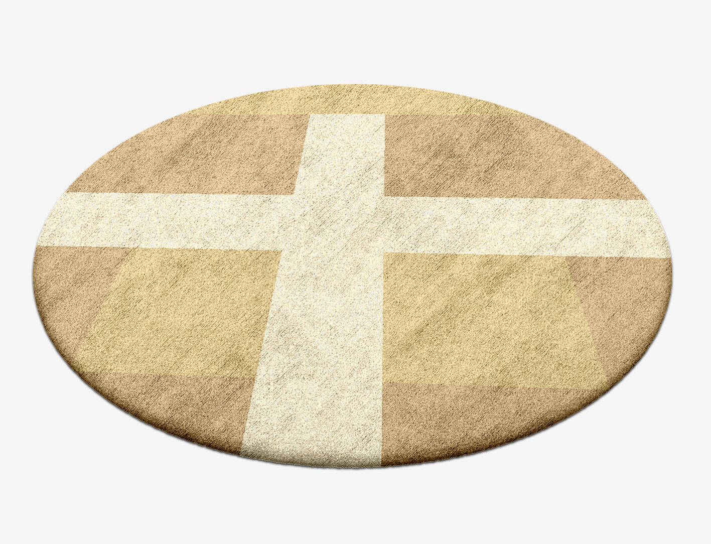 Illusion  Round Hand Tufted Bamboo Silk Custom Rug by Rug Artisan