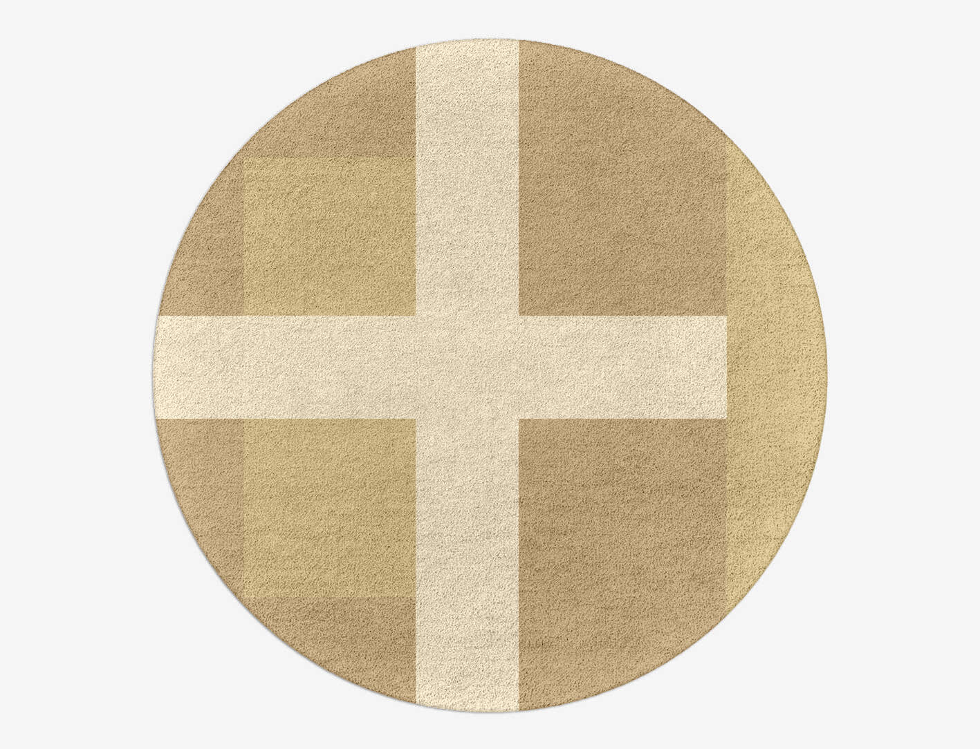 Illusion  Round Hand Tufted Pure Wool Custom Rug by Rug Artisan