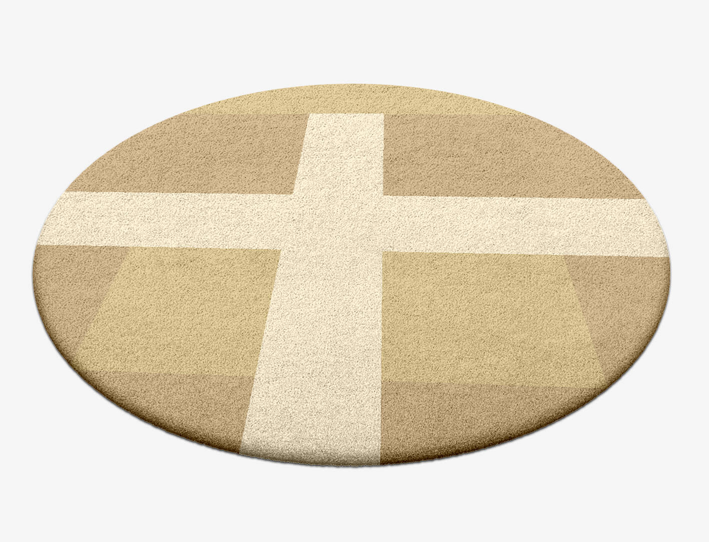 Illusion  Round Hand Tufted Pure Wool Custom Rug by Rug Artisan