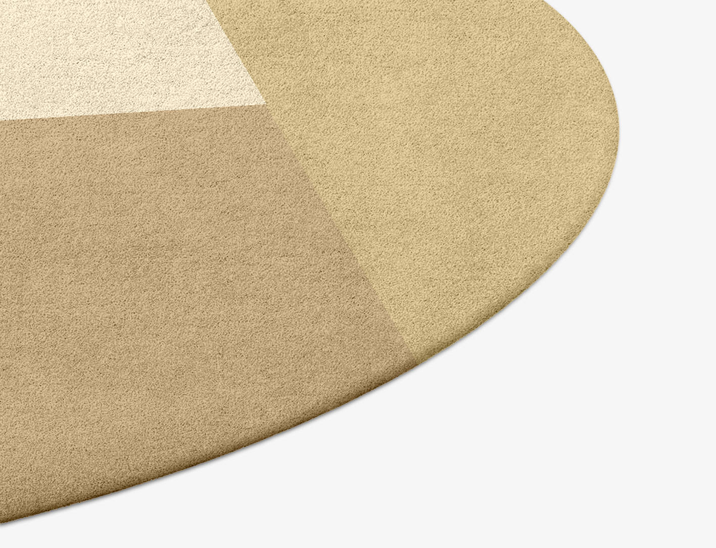 Illusion  Round Hand Tufted Pure Wool Custom Rug by Rug Artisan