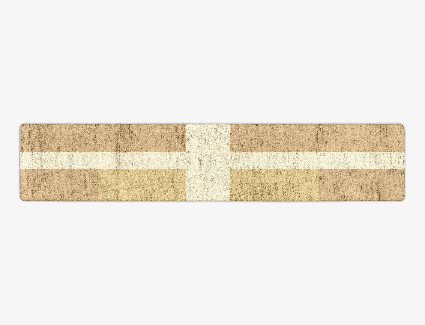 Illusion  Runner Hand Tufted Bamboo Silk Custom Rug by Rug Artisan