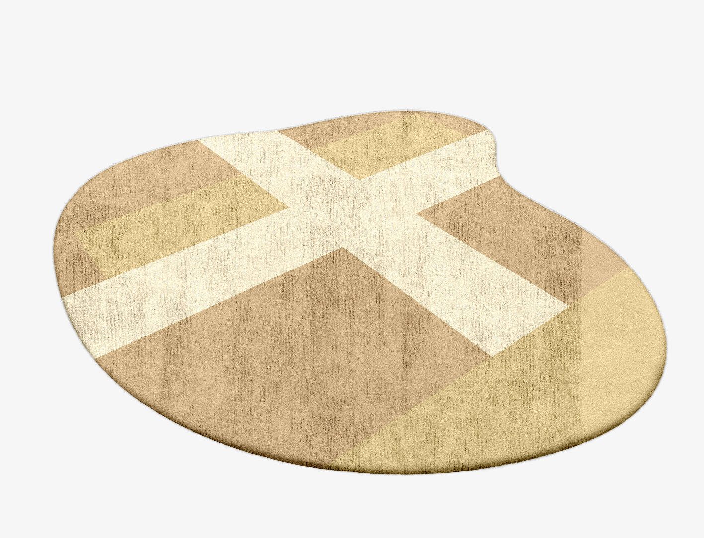 Illusion  Splash Hand Tufted Bamboo Silk Custom Rug by Rug Artisan