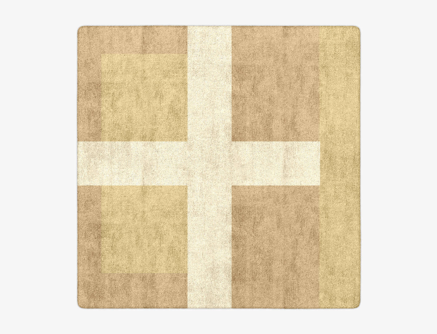 Illusion  Square Hand Tufted Bamboo Silk Custom Rug by Rug Artisan