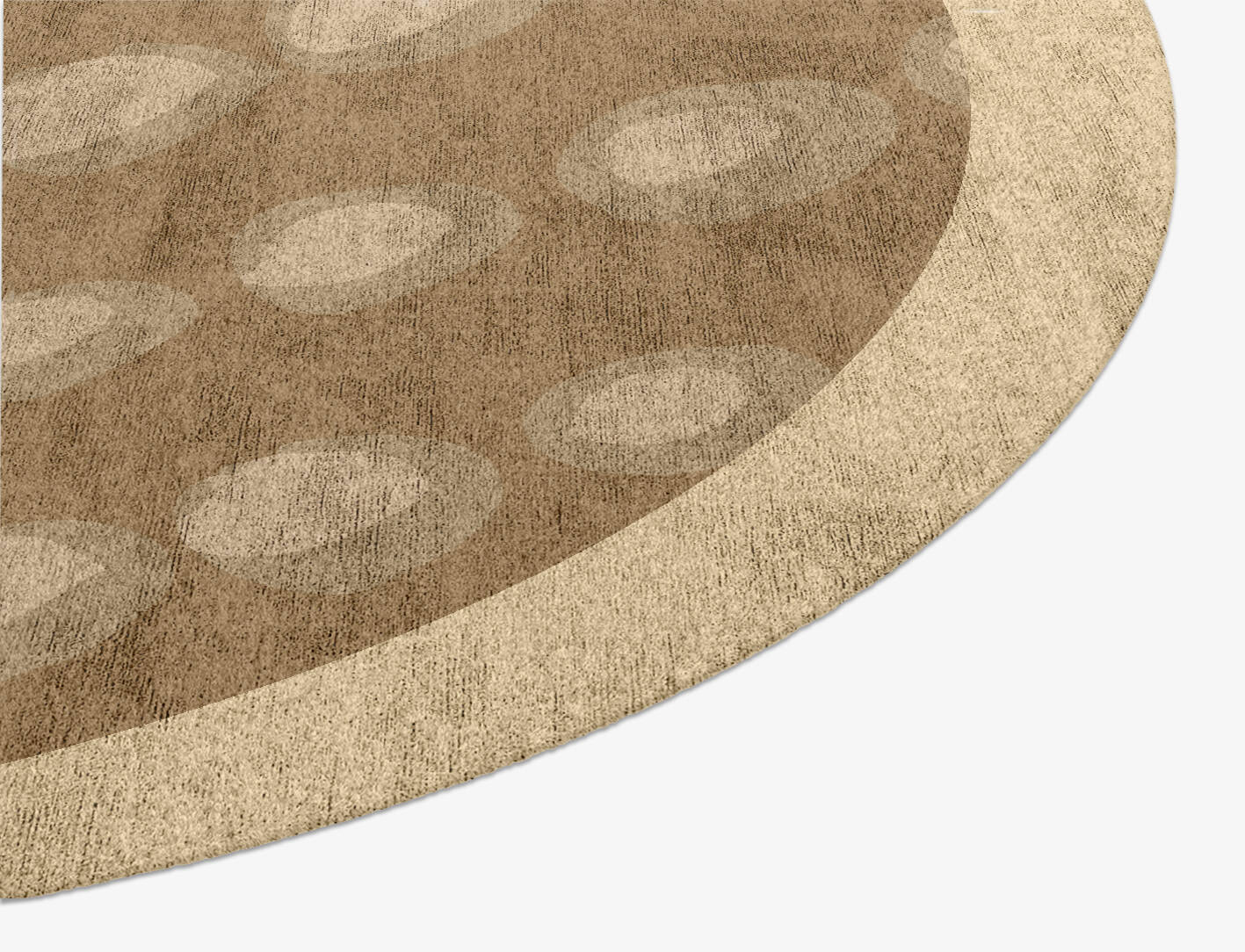 Imperial Origami Oval Hand Knotted Bamboo Silk Custom Rug by Rug Artisan