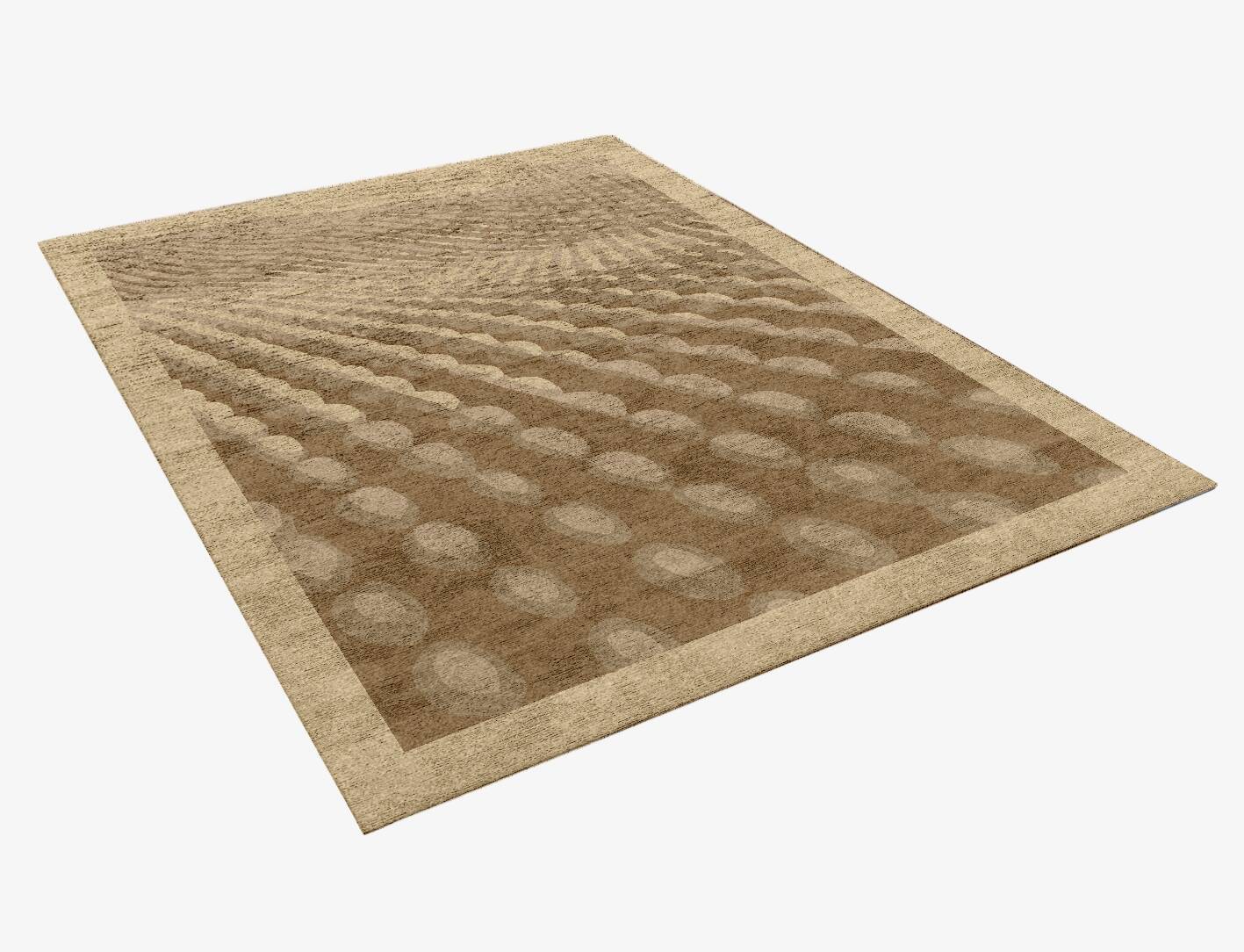 Imperial Origami Rectangle Hand Knotted Bamboo Silk Custom Rug by Rug Artisan