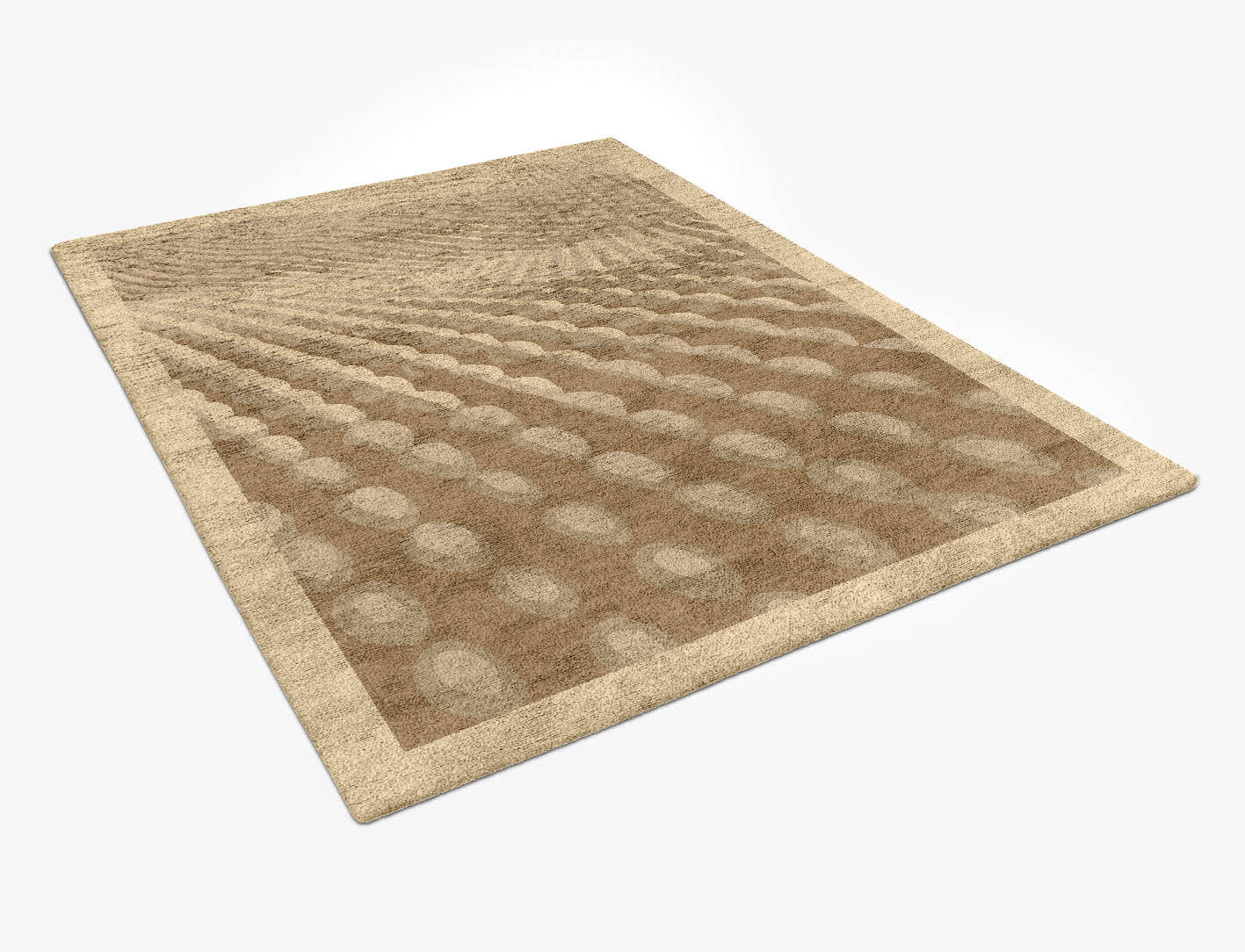 Imperial Origami Rectangle Hand Tufted Bamboo Silk Custom Rug by Rug Artisan