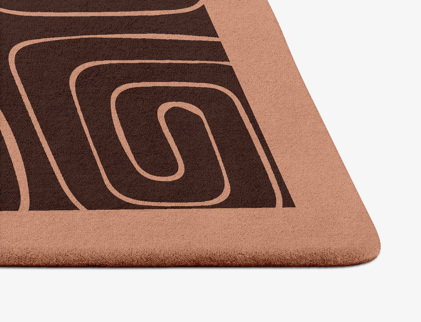 Inca Geometric Arch Hand Tufted Pure Wool Custom Rug by Rug Artisan