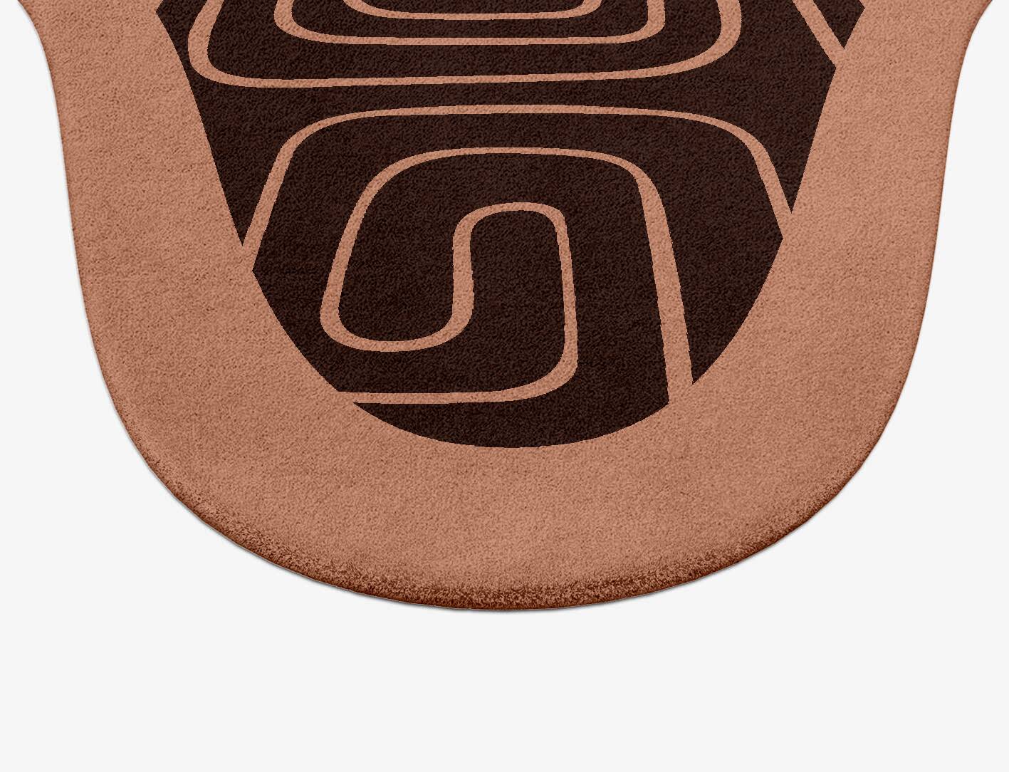 Inca Geometric Drop Hand Tufted Pure Wool Custom Rug by Rug Artisan