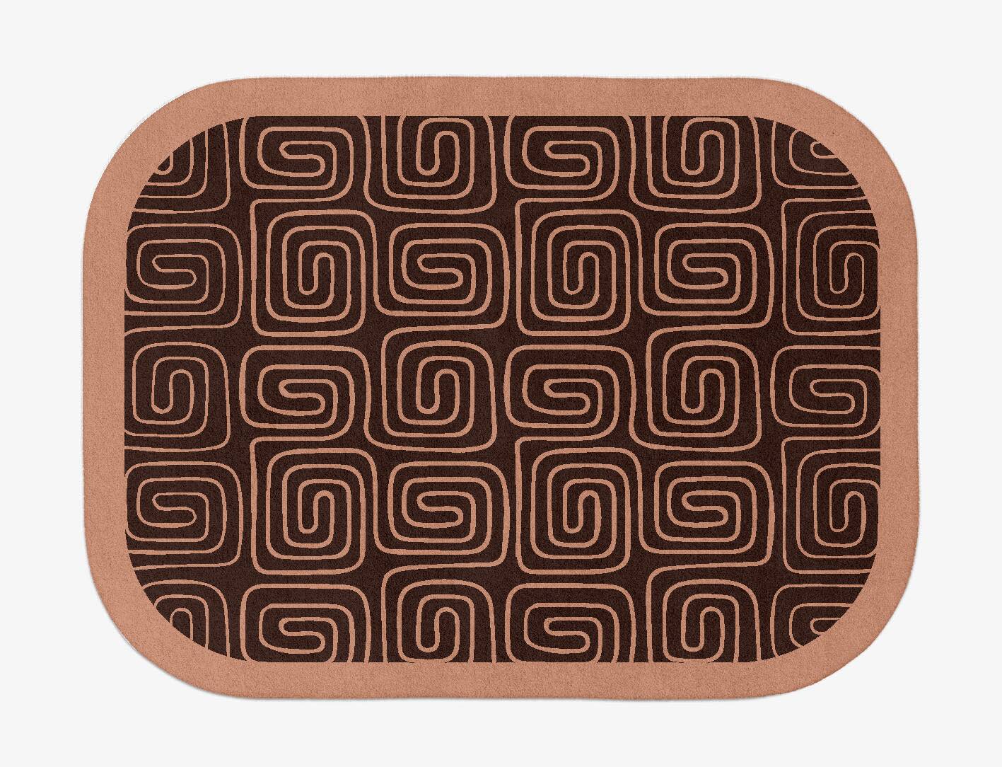Inca Geometric Oblong Hand Tufted Pure Wool Custom Rug by Rug Artisan