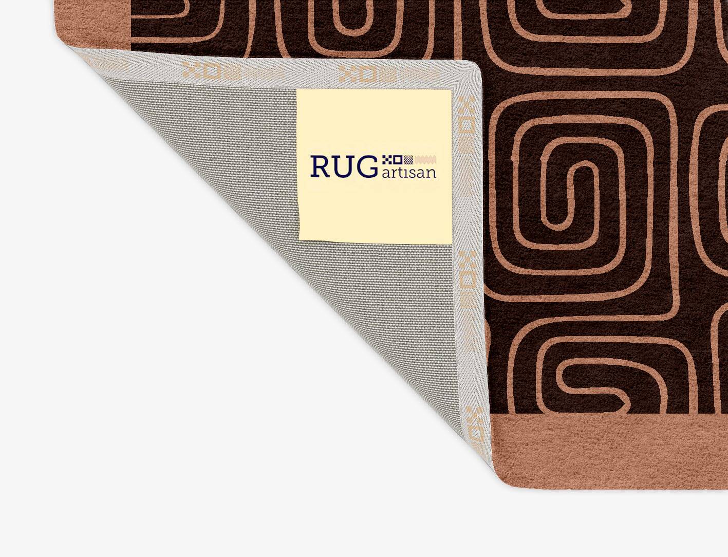 Inca Geometric Rectangle Hand Tufted Pure Wool Custom Rug by Rug Artisan