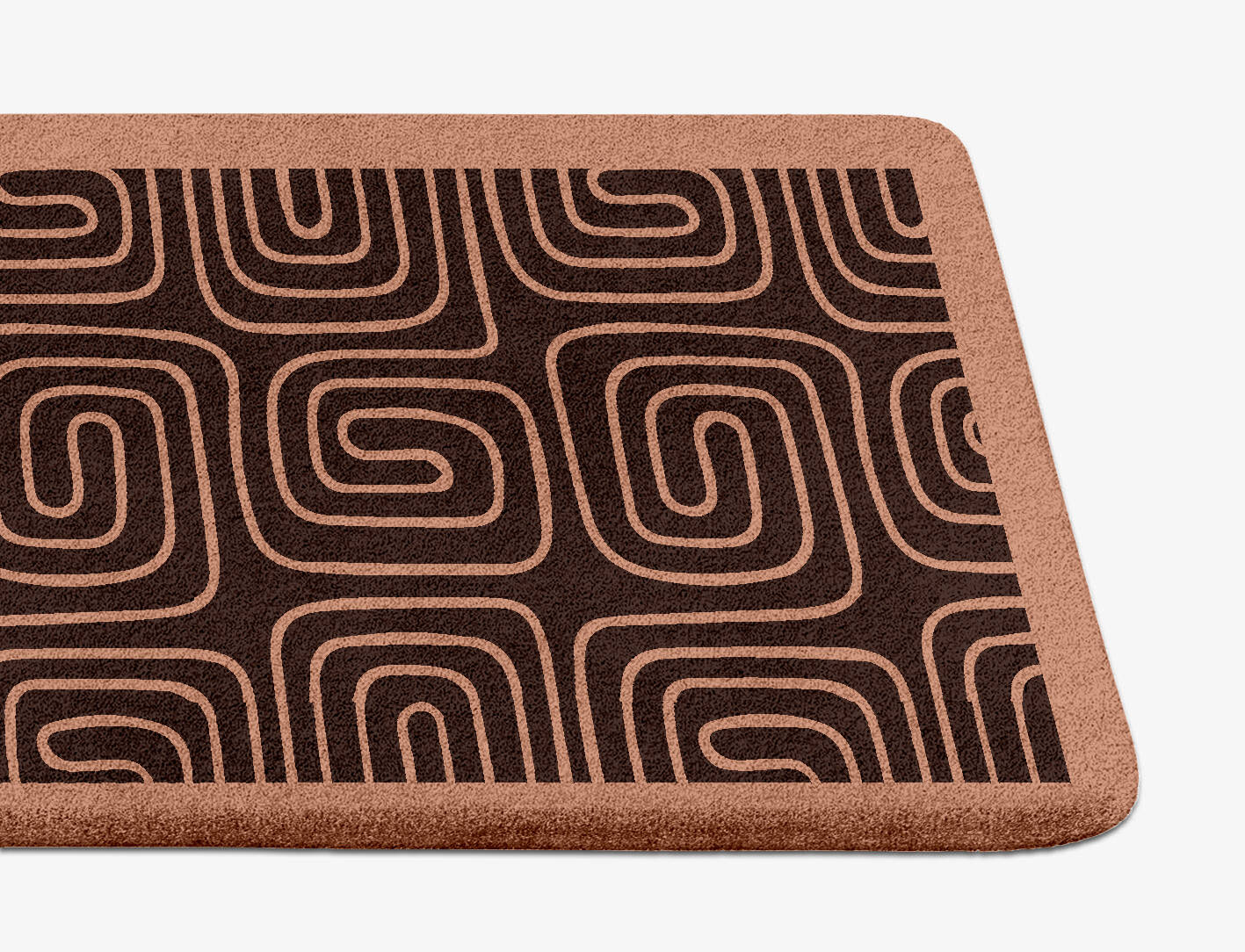 Inca Geometric Runner Hand Tufted Pure Wool Custom Rug by Rug Artisan