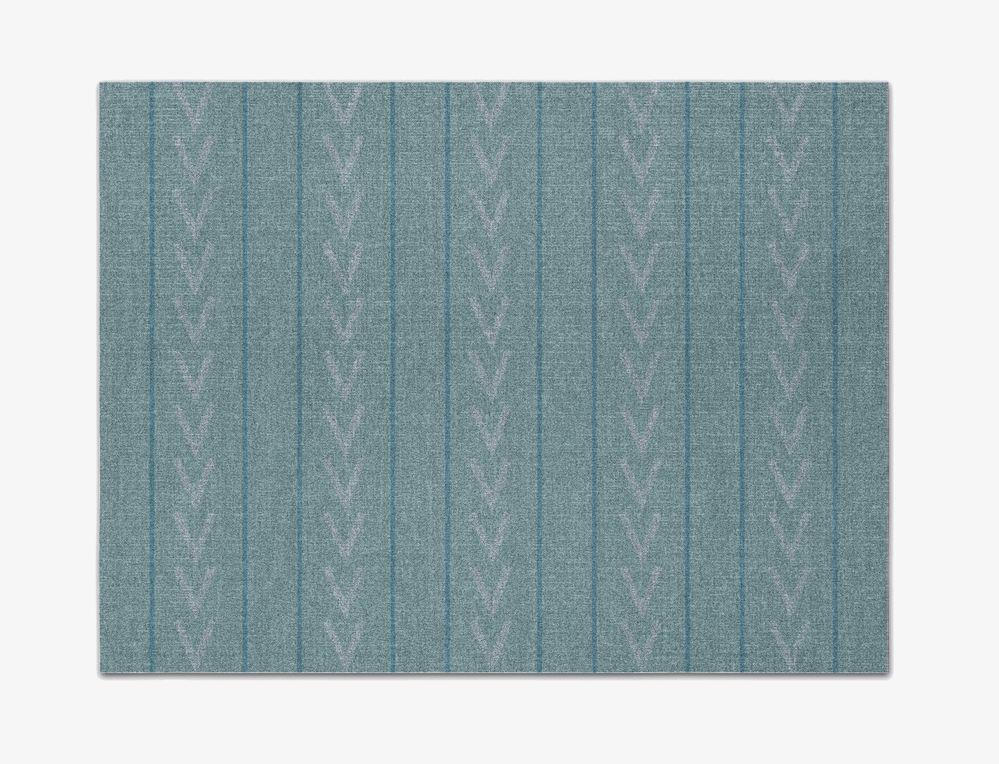 Inverse Minimalist Rectangle Flatweave New Zealand Wool Custom Rug by Rug Artisan
