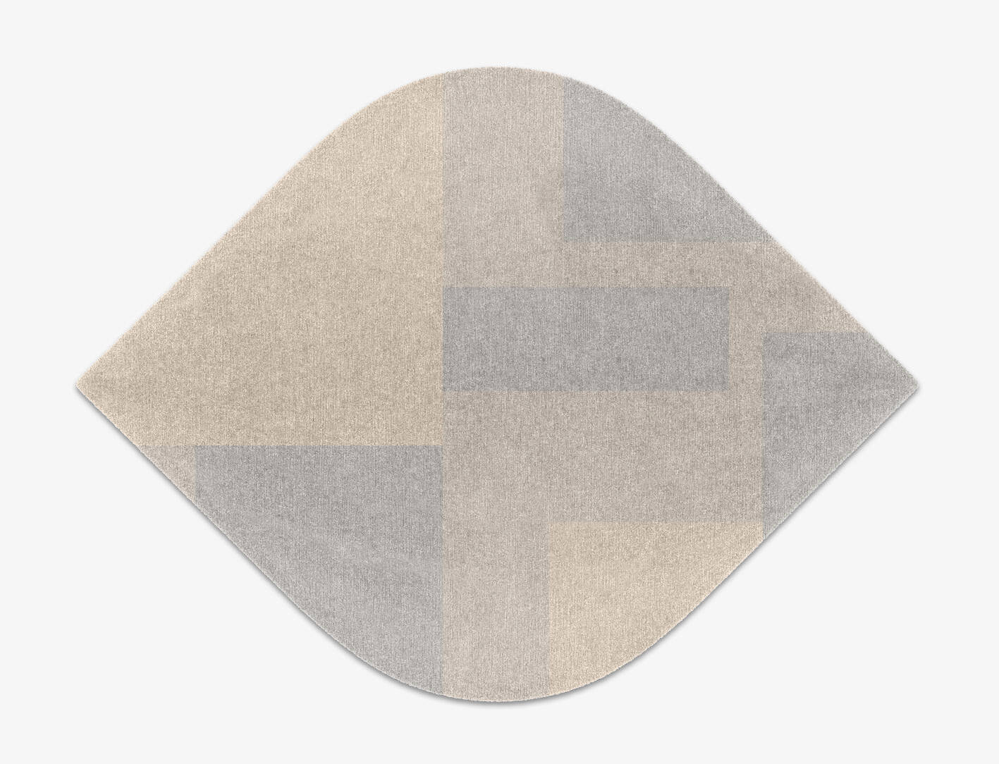 Irusu  Ogee Hand Knotted Tibetan Wool Custom Rug by Rug Artisan