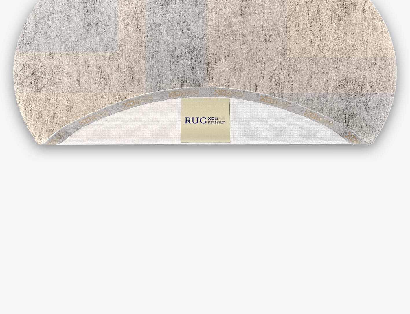 Irusu  Oval Hand Knotted Bamboo Silk Custom Rug by Rug Artisan