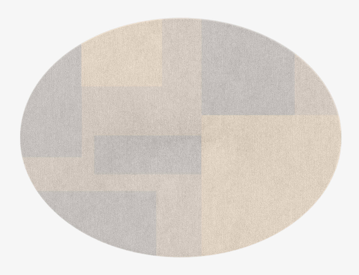 Irusu  Oval Hand Knotted Tibetan Wool Custom Rug by Rug Artisan