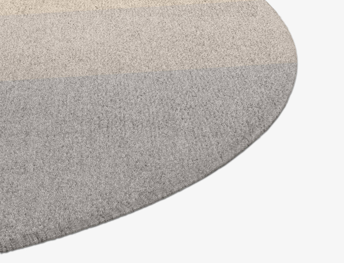 Irusu  Round Hand Knotted Tibetan Wool Custom Rug by Rug Artisan