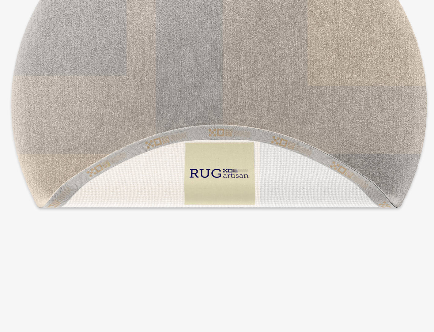 Irusu  Round Hand Knotted Tibetan Wool Custom Rug by Rug Artisan
