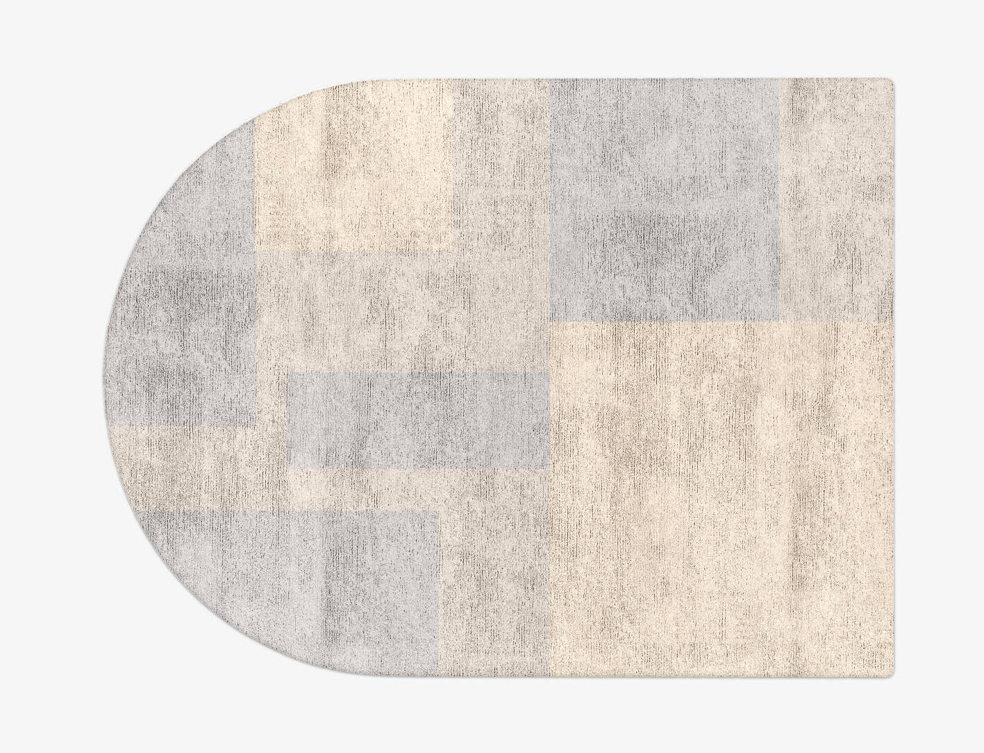 Irusu  Arch Hand Tufted Bamboo Silk Custom Rug by Rug Artisan