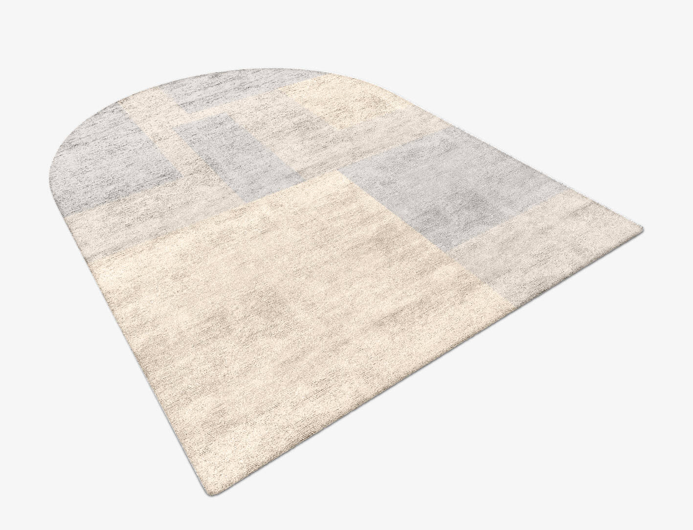 Irusu  Arch Hand Tufted Bamboo Silk Custom Rug by Rug Artisan