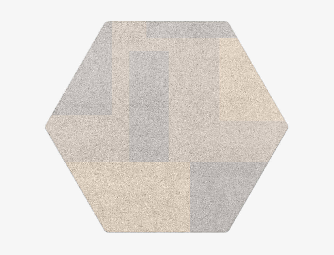 Irusu  Hexagon Hand Tufted Pure Wool Custom Rug by Rug Artisan