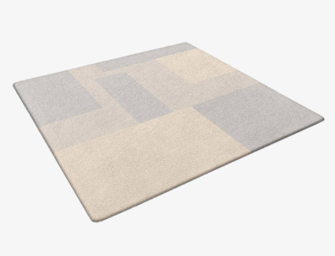 Irusu  Square Hand Tufted Pure Wool Custom Rug by Rug Artisan
