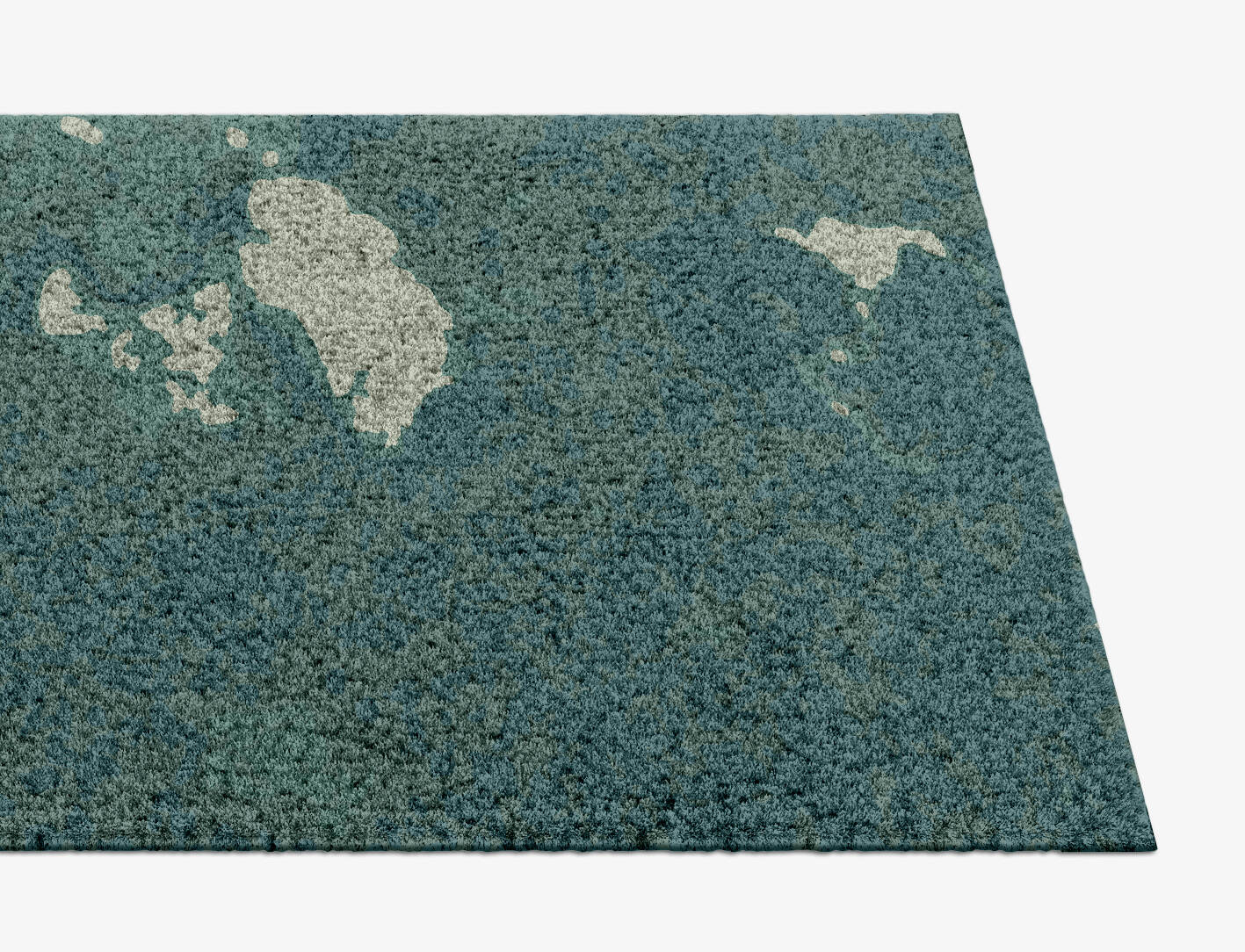Islands Brush Strokes Runner Hand Knotted Tibetan Wool Custom Rug by Rug Artisan