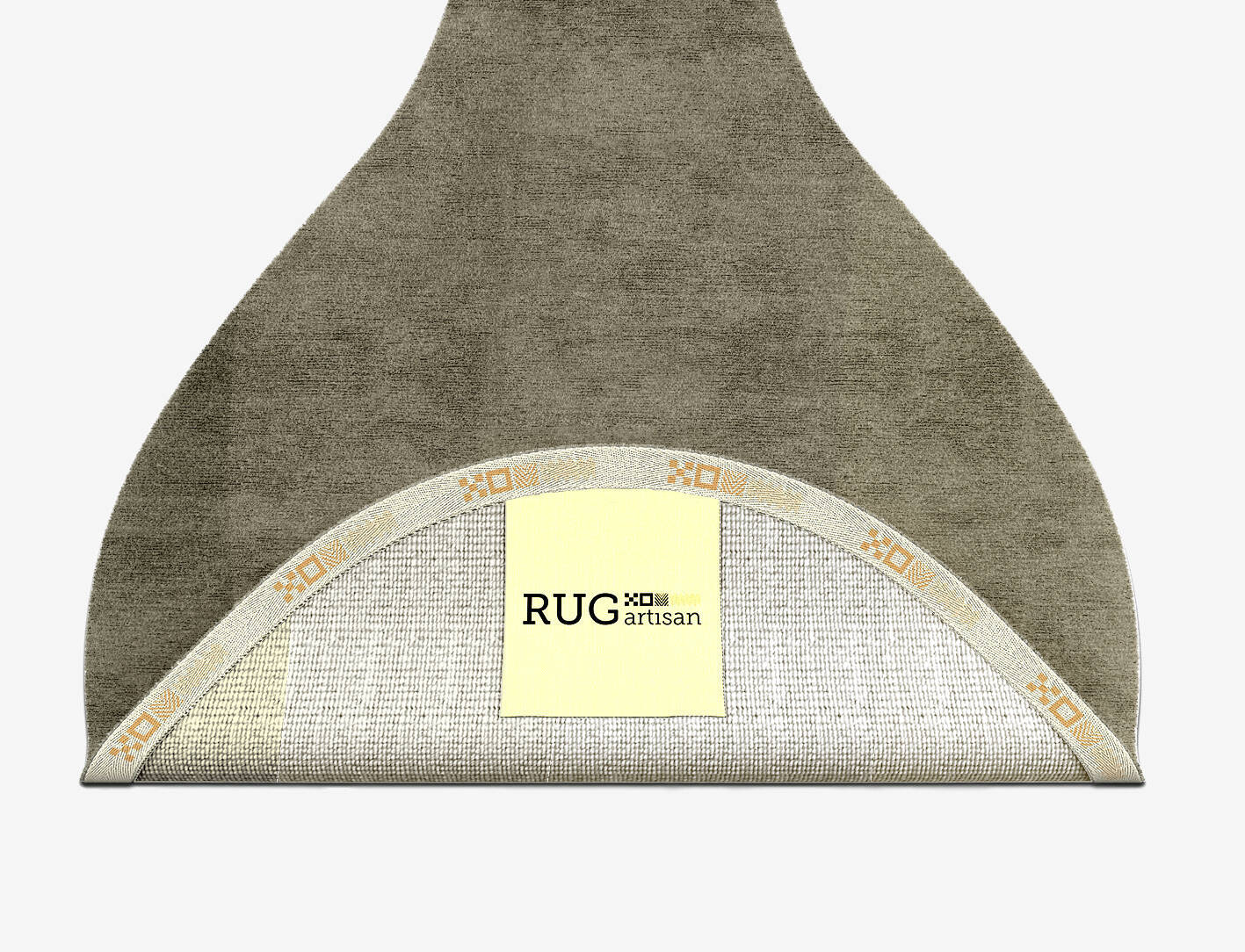Ives Gradation Drop Hand Knotted Bamboo Silk Custom Rug by Rug Artisan